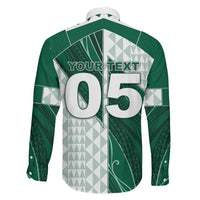 Custom Hawaii Volleyball Family Matching Off Shoulder Maxi Dress and Hawaiian Shirt Shaka Aloha Hand