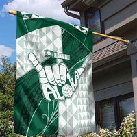 Hawaii Volleyball Garden Flag Shaka Aloha Hand DT05 - Polynesian Pride