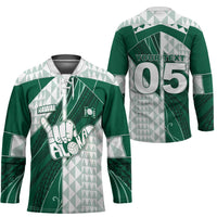 Custom Hawaii Volleyball Hockey Jersey Shaka Aloha Hand DT05 - Polynesian Pride