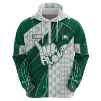 Custom Hawaii Volleyball Hoodie Shaka Aloha Hand DT05 - Polynesian Pride