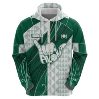 Custom Hawaii Volleyball Hoodie Shaka Aloha Hand DT05 - Polynesian Pride