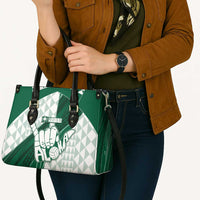 Hawaii Volleyball Leather Bag Shaka Aloha Hand