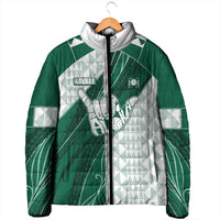 Custom Hawaii Volleyball Padded Jacket Shaka Aloha Hand DT05 - Polynesian Pride