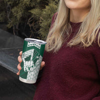 Custom Hawaii Volleyball Tumbler Cup Shaka Aloha Hand