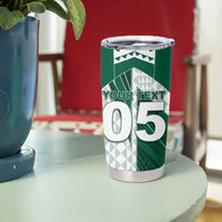 Custom Hawaii Volleyball Tumbler Cup Shaka Aloha Hand