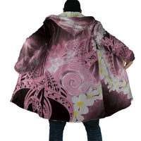 Piko Hawaiian Cloak Pink Galaxy Spiral Plumeria Tribal Patterns
