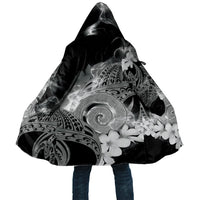 Piko Hawaiian Cloak Monochrome Galaxy Spiral Plumeria Tribal Patterns