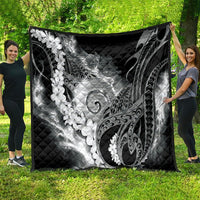 Piko Hawaiian Quilt Monochrome Galaxy Spiral Plumeria Tribal Patterns
