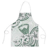 Aloha Hawaii Shaka Apron Hang Loose Mint Version - Polynesian Pride