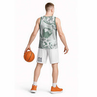 Aloha Hawaii Shaka Basketball Jersey Hang Loose Mint Version DT05 - Polynesian Pride