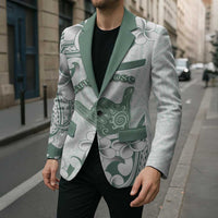 Aloha Hawaii Shaka Blazer Hang Loose Mint Version - Polynesian Pride