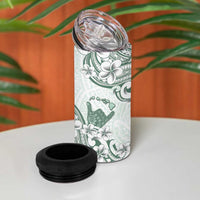 Aloha Hawaii Shaka 4 in 1 Can Cooler Tumbler Hang Loose Mint Version - Polynesian Pride