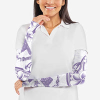 Aloha Hawaii Shaka Arm Sleeves Hang Loose Purple Version - Polynesian Pride