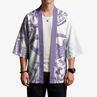 Aloha Hawaii Shaka Kimono Hang Loose Purple Version - Polynesian Pride