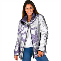 Aloha Hawaii Shaka Padded Jacket Hang Loose Purple Version - Polynesian Pride