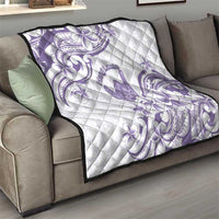 Aloha Hawaii Shaka Quilt Hang Loose Purple Version - Polynesian Pride