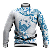 Aloha Hawaii Shaka Baseball Jacket Hang Loose Blue Version - Polynesian Pride