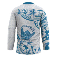 Aloha Hawaii Shaka Hockey Jersey Hang Loose Blue Version - Polynesian Pride