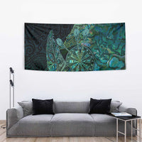 New Zealand Dart Tapestry Maori Fern With Paua Shell - Polynesian Pride