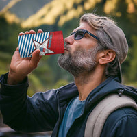 West Papua Morning Star 4 in 1 Can Cooler Tumbler One People One Soul - Polynesian Pride