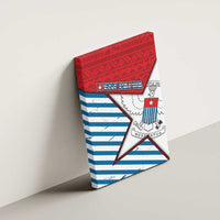 West Papua Morning Star Canvas Wall Art One People One Soul - Polynesian Pride