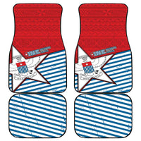 West Papua Morning Star Car Mats One People One Soul - Polynesian Pride