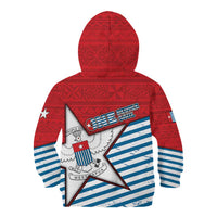 West Papua Morning Star Kid Hoodie One People One Soul - Polynesian Pride