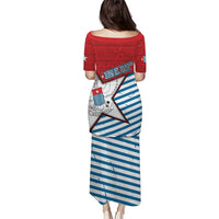 West Papua Morning Star Puletasi One People One Soul - Polynesian Pride