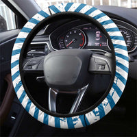 West Papua Morning Star Steering Wheel Cover One People One Soul - Polynesian Pride