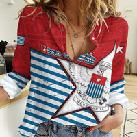 West Papua Morning Star Women Casual Shirt One People One Soul - Polynesian Pride