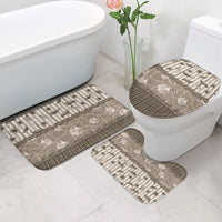 Hawaii Christmas In July Bathroom Set Beige Mele Kalikimaka Sea Animals