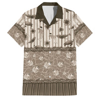 Hawaii Christmas In July Hawaiian Shirt Beige Mele Kalikimaka Sea Animals