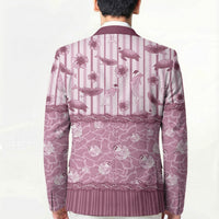 Hawaii Christmas In July Blazer Dusty Pink Mele Kalikimaka Sea Animals