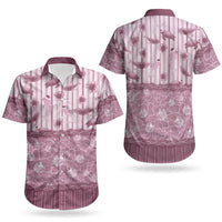 Hawaii Christmas In July Couples Matching Mermaid Dress and Hawaiian Shirt Dusty Pink Mele Kalikimaka Sea Animals DT05 - Polynesian Pride