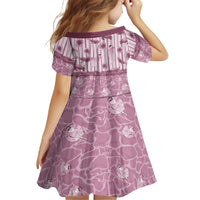 Hawaii Christmas In July Family Matching Off Shoulder Maxi Dress and Hawaiian Shirt Dusty Pink Mele Kalikimaka Sea Animals
