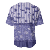 Hawaii Christmas In July Baseball Jersey Amethyst Purple Mele Kalikimaka Sea Animals