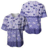 Hawaii Christmas In July Baseball Jersey Amethyst Purple Mele Kalikimaka Sea Animals