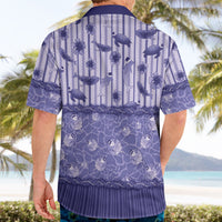 Hawaii Christmas In July Hawaiian Shirt Amethyst Purple Mele Kalikimaka Sea Animals DT05 - Polynesian Pride