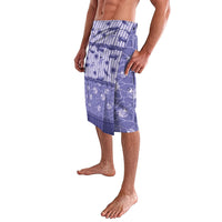 Hawaii Christmas In July Lavalava Amethyst Purple Mele Kalikimaka Sea Animals