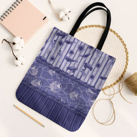 Hawaii Christmas In July Tote Bag Amethyst Purple Mele Kalikimaka Sea Animals