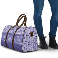 Hawaii Christmas In July Travel Bag Amethyst Purple Mele Kalikimaka Sea Animals