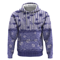 Hawaii Christmas In July Zip Hoodie Amethyst Purple Mele Kalikimaka Sea Animals