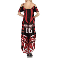 Custom Aotearoa Ngapuhi Family Matching Summer Maxi Dress and Hawaiian Shirt Maori Pattern New Zealand - Polynesian Pride