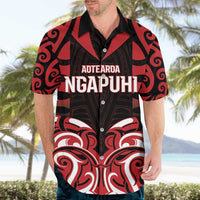 Custom Aotearoa Ngapuhi Hawaiian Shirt Maori Pattern New Zealand - Polynesian Pride