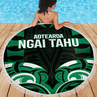 Aotearoa Ngai Tahu Beach Blanket Maori Pattern New Zealand - Polynesian Pride
