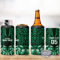 Custom Aotearoa Ngai Tahu 4 in 1 Can Cooler Tumbler Maori Pattern New Zealand - Polynesian Pride