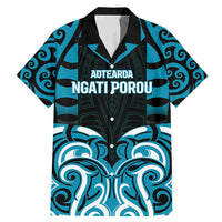 Custom Aotearoa Ngati Porou Family Matching Mermaid Dress and Hawaiian Shirt Maori Pattern New Zealand - Polynesian Pride