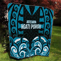 Aotearoa Ngati Porou Quilt Maori Pattern New Zealand - Polynesian Pride