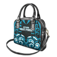 Aotearoa Ngati Porou Shoulder Handbag Maori Pattern New Zealand - Polynesian Pride