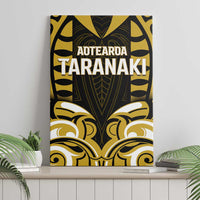Aotearoa Taranaki Canvas Wall Art Maori Pattern New Zealand - Polynesian Pride